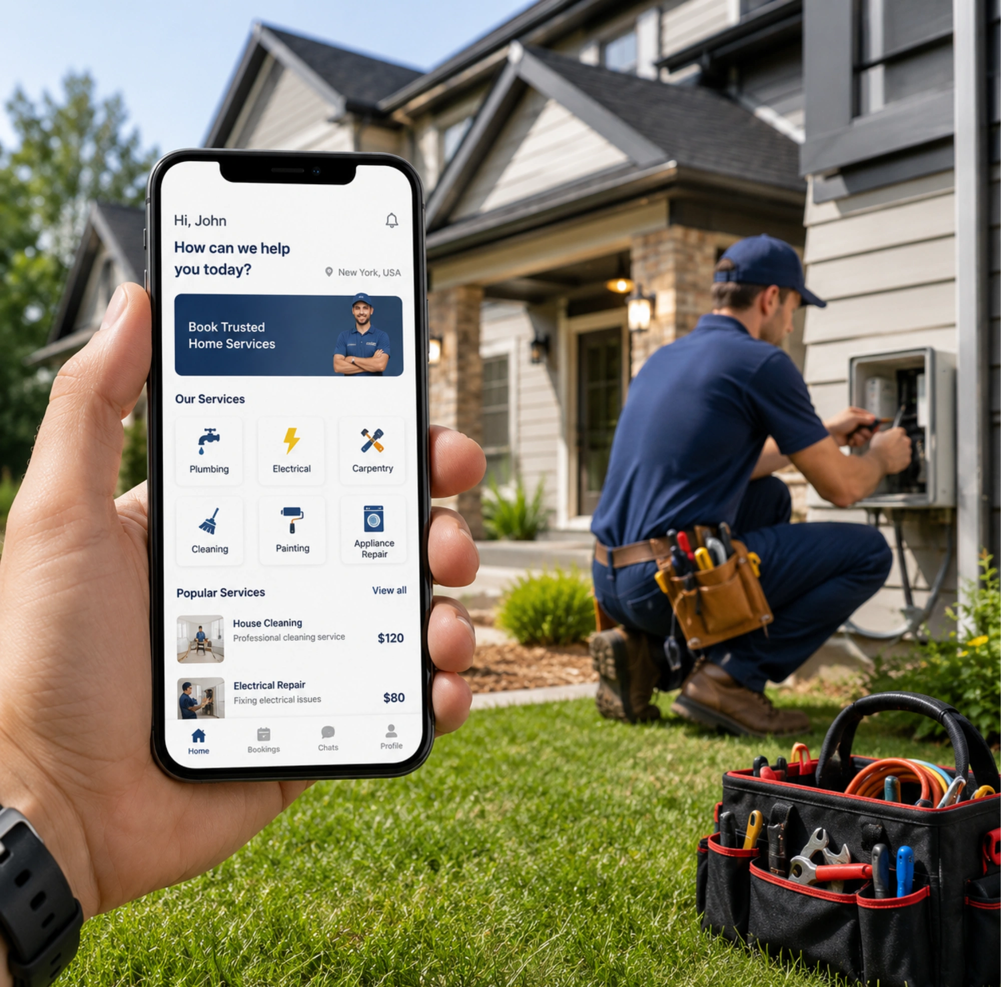 Custom Home Service Apps